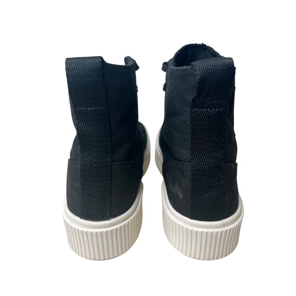PF Flyers Unixes High-Top Black Canvas Sneakers Womens Size 9 Mens 7.5 - Picture 10 of 12